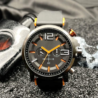 ⌚ 50% DE RÉDUCTION! 🏃 Montre Quartz Casual Homme – Silicone, mouvement précis & design sportif – Parfaite pour un quotidien actif et dynamique ✨