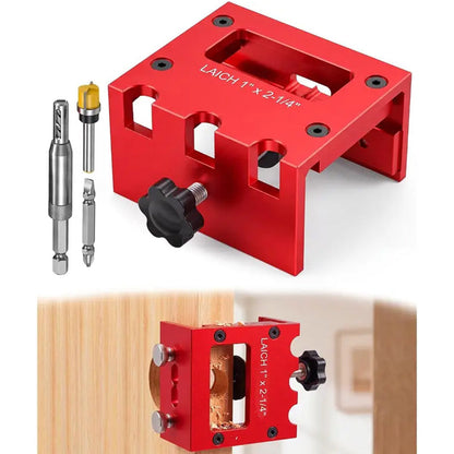 📢📢50% DE RÉDUCTION !! ⏰ Kit de Gabarit de Mortaisage pour Loquet de Porte – Précis, Polyvalent et Facile à Installer