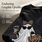 🍂🎃 T-Shirt Graphique Halloween Femme | Manches Courtes Mignonnes & Effrayantes pour l'Automne, Saison des Citrouilles & Style Casual Quotidien
