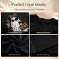 🍂🎃 T-Shirt Graphique Halloween Femme | Manches Courtes Mignonnes & Effrayantes pour l'Automne, Saison des Citrouilles & Style Casual Quotidien