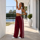 Pantalons de survêtement femme à jambes larges