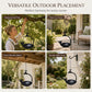 🐦 -50% ! 🌿 Mangeoire à Oiseaux Suspendue Vintage – Robinet Décoratif, Résistante aux Intempéries & Élégante – La Mangeoire Parfaite pour Votre Jardin 🏡