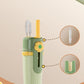 🧽 Lot de brosses 5 en 1 pour nettoyer les bouteilles – Éponge, paille, bord, recoins et crochet – Pour une propreté éclatante dans les moindres recoins ! ✨