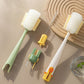 🧽 Lot de brosses 5 en 1 pour nettoyer les bouteilles – Éponge, paille, bord, recoins et crochet – Pour une propreté éclatante dans les moindres recoins ! ✨