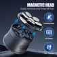 ⏳ 50% DE RÉDUCTION! ⏰Rasoir Électrique Crâne à 6 Lames Magnétiques – Têtes Flottantes 6D, Étanchéité IPX7 & Recharge USB-C for un Rasage de Précision Confortable et Sans Irritation ✨🪒