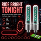 ⏳ 50% DE RÉDUCTION! ⏰ Éclairages LED pour chambres à air de vélo – Étanches et sûrs ✨