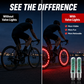 ⏳ 50% DE RÉDUCTION! ⏰ Éclairages LED pour chambres à air de vélo – Étanches et sûrs ✨