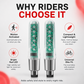 ⏳ 50% DE RÉDUCTION! ⏰ Éclairages LED pour chambres à air de vélo – Étanches et sûrs ✨