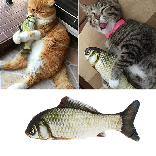 🔥 50% DE RÉDUCTION ! Jouet Poisson Électrique pour Chat et Chien 🐱🐶