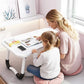 🔥 PROMO LIMITÉE 50% DE RÉDUCTION ! ⚡Table de Lit Pliable pour Ordinateur Portable avec Porte-Gobelet