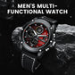 ⌚ PROMO FLASH : 50% DE RÉDUCTION ! Montre Multifonction Homme Lumineuse – Quartz Étanche, Chronomètre & Minuteur for Quotidien Élégant ✨