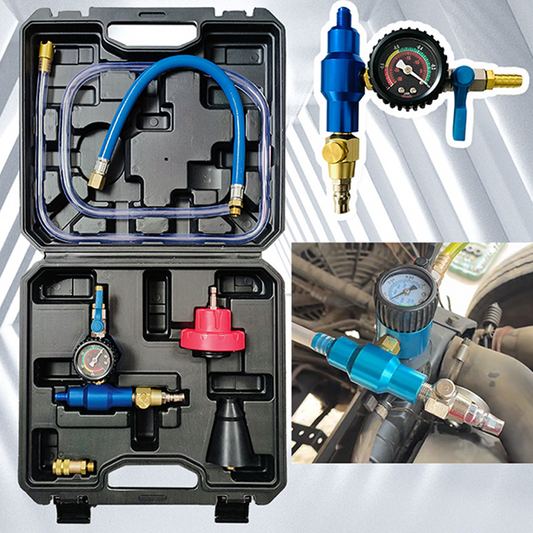 🔧 50 % DE RÉDUCTION ! 🚗 Kit de remplissage sous vide du liquide de refroidissement, purge rapide et étanche, durable 🛡️