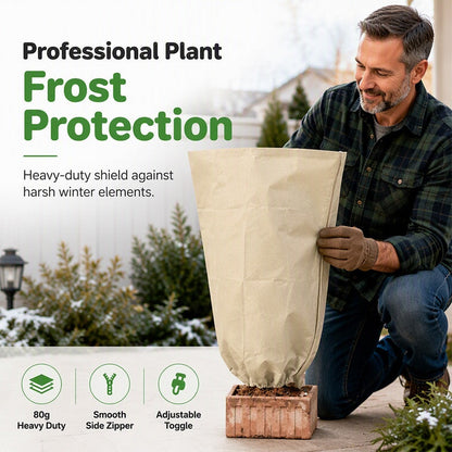 📢📢50 % DE RÉDUCTION !! ⏰ Protégez vos plantes en un clin d'œil ! Housse de protection thermique « No-Tear »