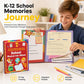 📓🎓 Carnet de souvenirs scolaire – Pour garder photos, mots d’amis et moments précieux de toute l’année, de la maternelle au lycée 🌟💌
