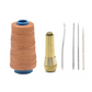 💯 Kit d'alêne pour couture du cuir 3/4 pièces avec fil ciré