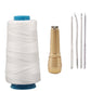 💯 Kit d'alêne pour couture du cuir 3/4 pièces avec fil ciré