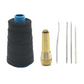 💯 Kit d'alêne pour couture du cuir 3/4 pièces avec fil ciré