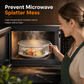 🍽️ 50% DE RÉDUCTION!  Cloche micro-ondes empilable – Anti-éclaboussures & conservation ✨