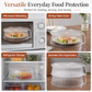 🍽️ 50% DE RÉDUCTION!  Cloche micro-ondes empilable – Anti-éclaboussures & conservation ✨