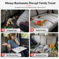 🚗 50% OFF NOW! 🎨 Kids Car Seat Travel Tray – Drawing Board & Storage Organizer – Stable Desk for Long Drives ✏️