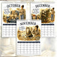 📢📢50% DE RÉDUCTION !! ⏰ Calendrier Mural 2027 – La Vie de Chat
