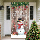 📢📢50 % DE RÉDUCTION !! ⏰Couvre-porte de Noël pour une décoration de fête instantanée