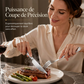 🛒 Offre limitée : –50 % ! 🍽️ Set de couverts 4 pièces – Fini les couverts ternes et qui se plient – Acier inoxydable 410, finition miroir, design équilibré – Idéal pour repas de fête et cadeaux 🥂