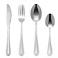 🛒 Offre limitée : –50 % ! 🍽️ Set de couverts 4 pièces – Fini les couverts ternes et qui se plient – Acier inoxydable 410, finition miroir, design équilibré – Idéal pour repas de fête et cadeaux 🥂