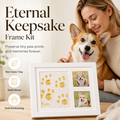 📢📢50 % DE RÉDUCTION !! Kit DIY pour empreintes de mains et de pieds de bébé – Pâte à modeler sans danger, cadre souvenir, bricolage facile ✨