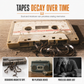 📢📢50 % DE RÉDUCTION !! ⏰Transparent Portable Cassette Player & Tape to MP3 Converter with Type-C
