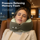📢📢50 % DE RÉDUCTION !! ⏰ Coussin de Voyage Tour de Cou en Mousse à Mémoire – Soutien Cervical Ergonomique 3D, Housse en Soie Glacée Respirante & Fermoir Ajustable for un Confort Optimal en Tous Déplacements 💤✨