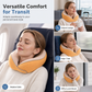 📢📢50 % DE RÉDUCTION !! ⏰ Coussin de Voyage Tour de Cou en Mousse à Mémoire – Soutien Cervical Ergonomique 3D, Housse en Soie Glacée Respirante & Fermoir Ajustable for un Confort Optimal en Tous Déplacements 💤✨
