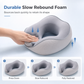 📢📢50 % DE RÉDUCTION !! ⏰ Coussin de Voyage Tour de Cou en Mousse à Mémoire – Soutien Cervical Ergonomique 3D, Housse en Soie Glacée Respirante & Fermoir Ajustable for un Confort Optimal en Tous Déplacements 💤✨
