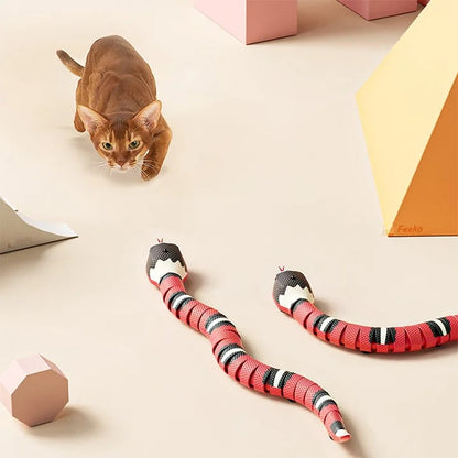 📢📢50% DE RÉDUCTION !! ⏰ Jouets interactifs pour chat Smart Sensing Snake Electron