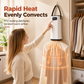 📢📢50 % DE RÉDUCTION !! ⏰ Sèche-linge à vêtements pliable et portable avec minuterie de 240 minutes et grand sac à vêtements pour voyage et dortoir