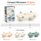 📢📢50% DE RÉDUCTION !! ⏰ Cuiseur à Œufs Micro-Ondes – Double Compartiment, Cuisson Rapide & Construction Démontable for des Œufs Pochés Parfaits en Quelques Minutes 🍳✨