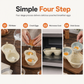📢📢50% DE RÉDUCTION !! ⏰ Cuiseur à Œufs Micro-Ondes – Double Compartiment, Cuisson Rapide & Construction Démontable for des Œufs Pochés Parfaits en Quelques Minutes 🍳✨