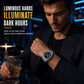📢📢50% DE RÉDUCTION !! ⏰Montre de sport à quartz pour homme, style mécanique, aiguilles luminescentes, calendrier et étanchéité. Montre de sport à quartz au style mécanique, avec aiguilles luminescentes, calendrier et étanchéité.