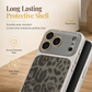 📢📢50% DE RÉDUCTION !! ⏰ Coque de téléphone à imprimé léopard avec grande fenêtre de protection pour l'appareil photo📱 – Coque élégante, résistante aux chocs et aux rayures, et fine, idéale pour un usage quotidien ✨