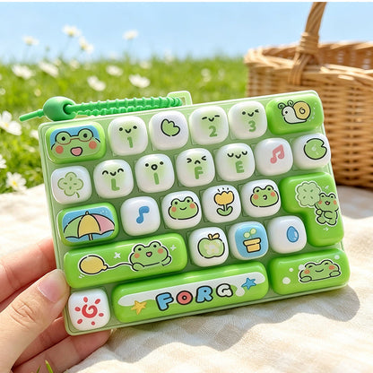 📢📢50% DE RÉDUCTION !! ⏰ Jouet anti-stress mignon en forme de touche de clavier et porte-clés