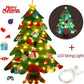 🎄🔥 50 % de réduction ! Kit de bricolage pour sapin de Noël en feutre – Idéal pour un bricolage en famille et une décoration murale ✨