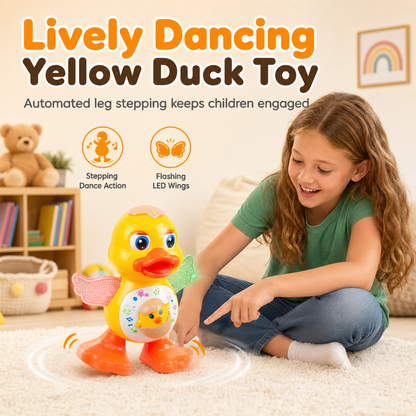 📢📢50% DE RÉDUCTION !! ⏰ Jouet canard musical – Interactif & éveil bébé ✨