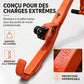 Crochets de toit stabilisateurs pour échelle en alliage d'aluminium avec tige stabilisatrice pour échelles droites