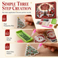 📢📢50% DE RÉDUCTION !! ⏰ Kit de bricolage pour décoration de Noël « Compte à rebours de 24 jours » 🎄🎅📅