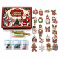 📢📢50% DE RÉDUCTION !! ⏰ Kit de bricolage pour décoration de Noël « Compte à rebours de 24 jours » 🎄🎅📅