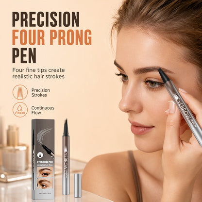 📢📢50% DE RÉDUCTION !! ⏰ Stylo à sourcils liquide avec embout pinceau fin