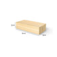 📢📢50% DE RÉDUCTION !! ⏰ Centre de table floral en métal doré avec support en bois