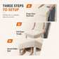 📢📢50% DE RÉDUCTION !! ⏰ Housse extensible universelle en tricot pour chaise de salle à manger🪑🛡️