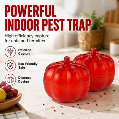 🎃PROMO FLASH : 50% DE RÉDUCTION ! Piège à Mouches à Fruits d'Intérieur en Forme de Citrouille – Solution Non Toxique & Discrète for une Maison Sans Nuisibles ✨