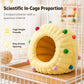🐦PROMO FLASH : 50% DE RÉDUCTION ! Lit Suspendu Doux et Confortable pour Oiseaux – Polaire Corail Moelleuse, Design Adapté aux Cages for un Repos Paisible de Vos Petits Compagnons à Plumes ✨
